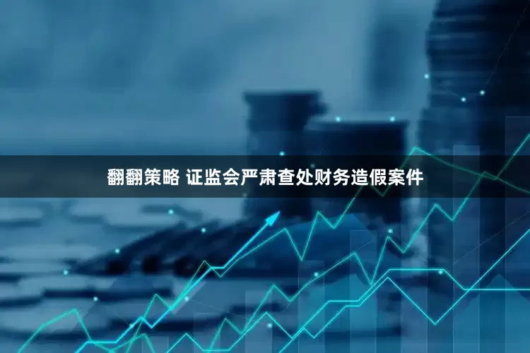 翻翻策略 证监会严肃查处财务造假案件