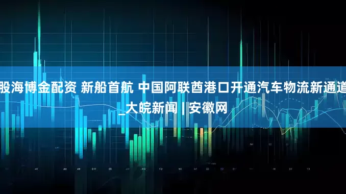 股海博金配资 新船首航 中国阿联酋港口开通汽车物流新通道_大皖新闻 | 安徽网